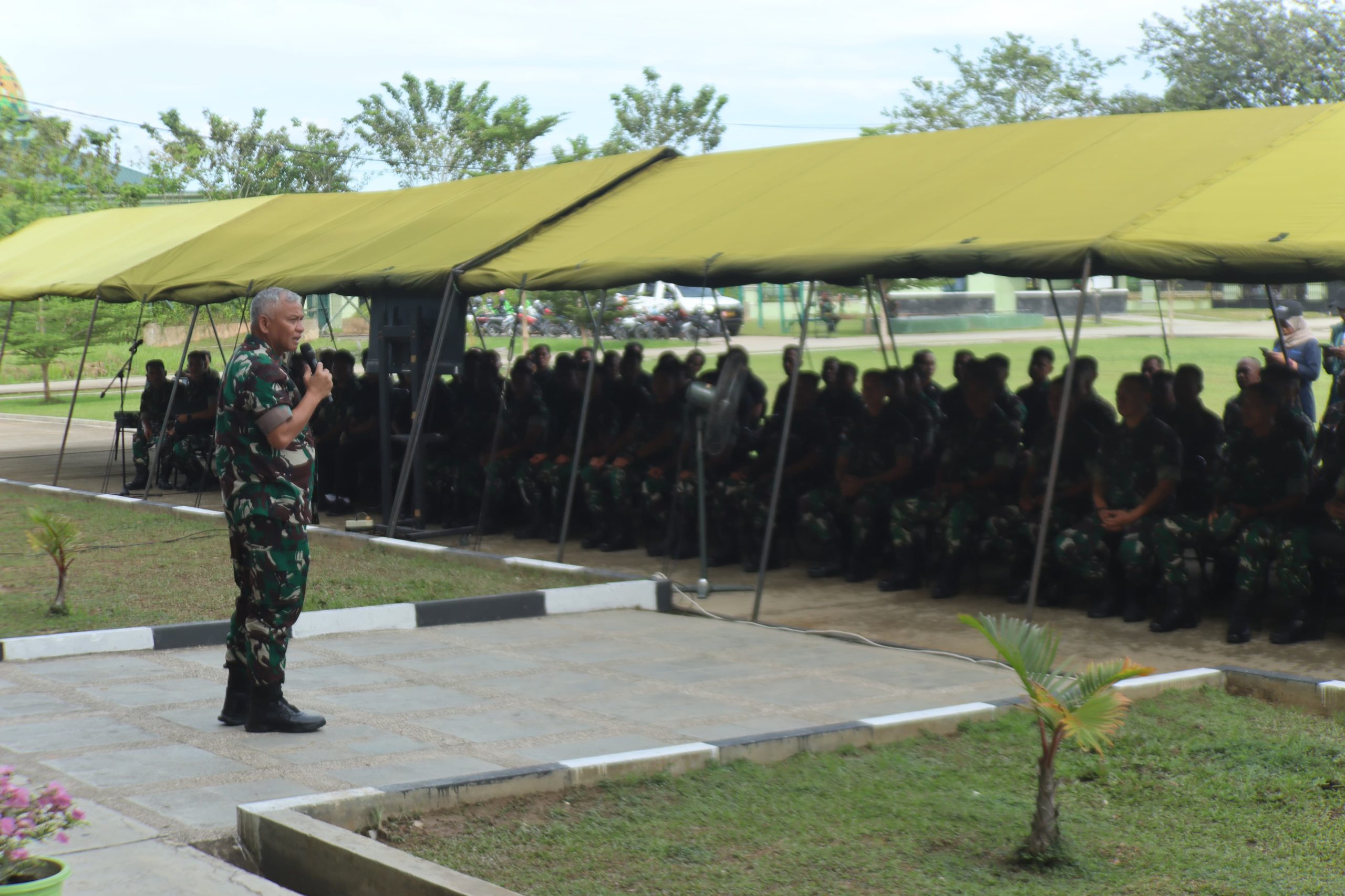 Soliditas Dan Keimanan Fokus Pangdam VI Mulawarman Di Korem 092